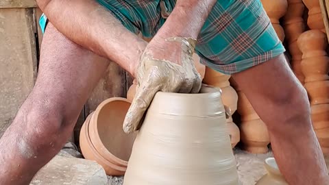 Pottery Making With Clay By Primitive Skills