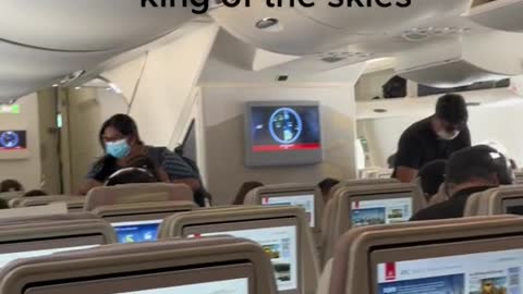 POV: you just sat down for 15.5h flight on the king of the skies