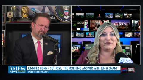 The whole DeSantis Lie. Jennifer Horn with Sebastian Gorka on AMERICA First