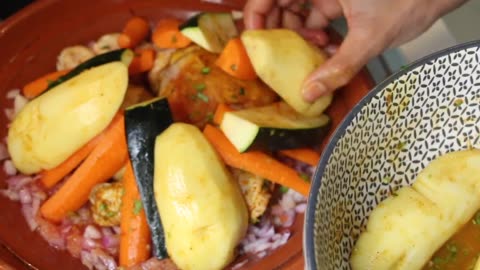 TAJINE AU POULET MAROCAIN