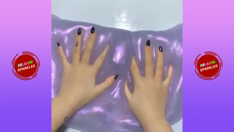 Satisfying slime ASMR/relaxing slime video