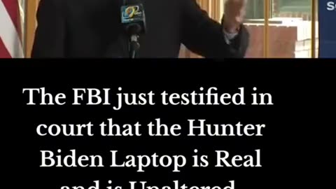 The FBI Just Testified In Court That The Hunter Biden Laptop Is REAL!