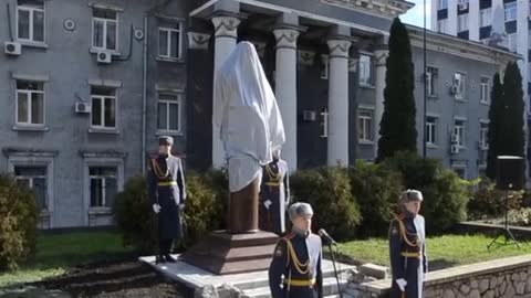 In Donetsk, a monument was opened to the intelligence officer Sudoplatov