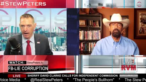 Sheriff David Clarke Calls For Dershowitz Commission to Investigate FBI | StewPeters.tv