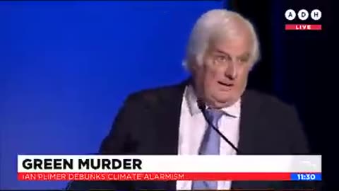 Geologist, Professor Ian Plimer Demolishes the human-induced "climate emergency"