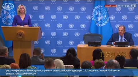 Lavrov to UN officials: "You still don't understand Russian? High time to learn."