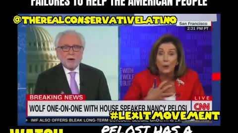 Pelosi unhinged