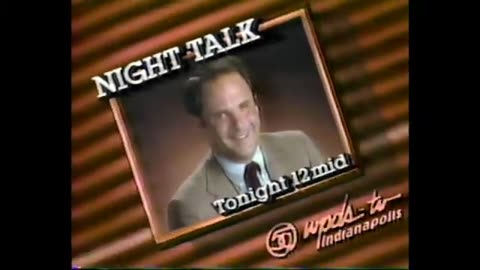 December 23, 1984 - Bumper for 'Night Talk' with Dick Wolfsie