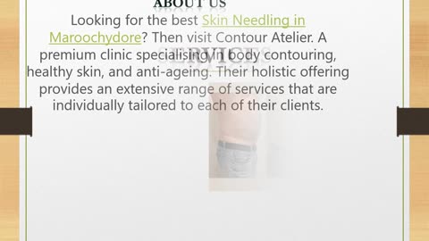 The best Skin Needling in Maroochydore