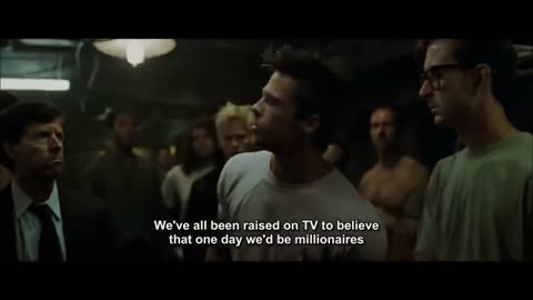 Fight Club, 1999 - Tyler Durden's speech