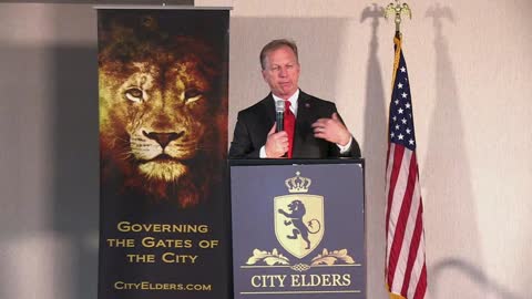 Congressman Kevin Hern speaks to City Elders