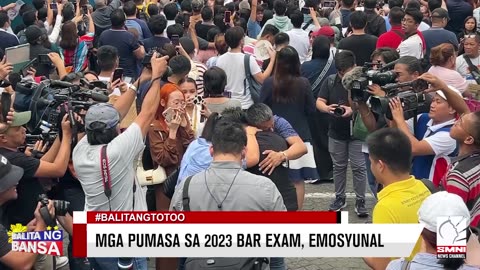 Mga pumasa sa 2023 Bar exam, emosyunal