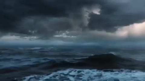 Real Ocean Thunderstorm: A Relaxing Musical 🎼 ⛈