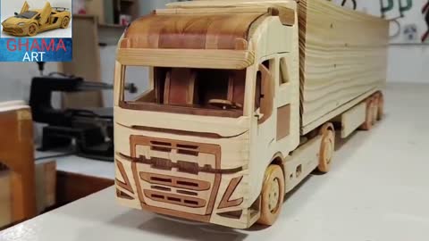 truck 2022 CONTAINER TRAILER volvo WOODEN CONTAINER TRAILER TRUCK #GHAMAART