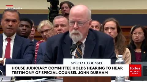 House Judiciary Committee Holds Hearing To Hear Testimony Of Special Counsel John Durham