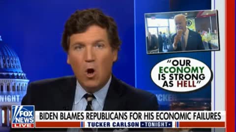 Tucker - Biden's lies are actually sick