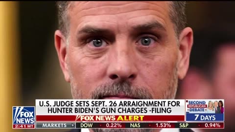 Hunter Biden to appear in court September 26 for arraignment