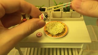 Re-Ment Miniature cooking toys,Carbonara