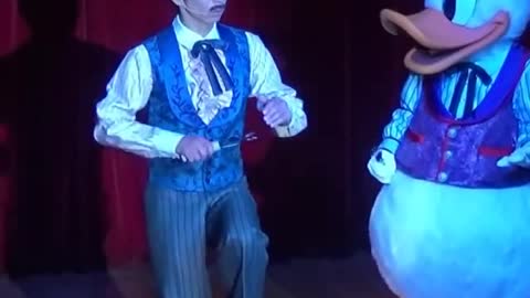 Duck Master Shows His talent on stage