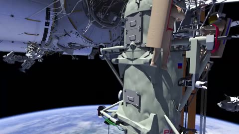 Russian Spacewalk 60 Animation