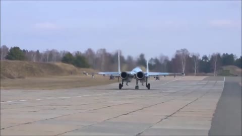 Russian Air Force Su-35 Aircraft Participating in a Special Military Operation