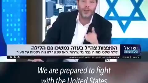 Zionazi TV Host Shai Golden Says That Israel is Prepared to Destroy The Whole World