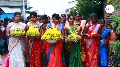 Bathukamma Festival in THATIPALLY Village