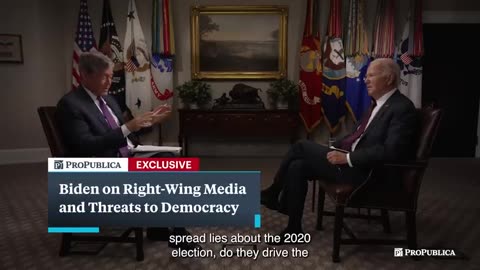 ProPublica Interviews President Biden