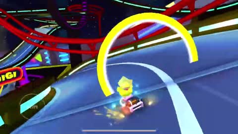 Mario Kart Tour - Dry Bowser Cup Challenge: Ring Race Gameplay