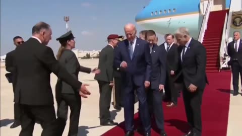 ‘What am I doing now?’ - Biden arrived in Israel