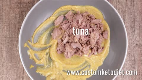 1 Keto Curry Spiked Tuna and Avocado Salad