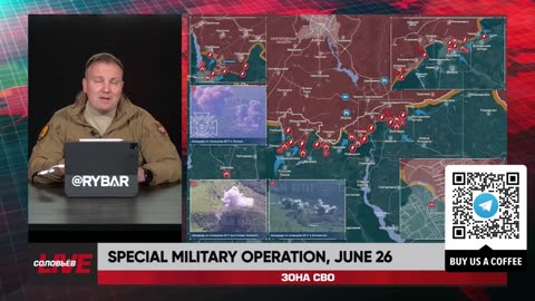 ❗️🇷🇺🇺🇦🎞 RYBAR HIGHLIGHTS OF THE RUSSIAN MILITARY OPERATION IN UKRAINE ON June 26, 2024