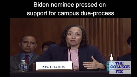 Biden nominee said she supports due-process, but her record says otherwise