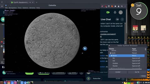 moon eclipse simulation in real life 20 years ago