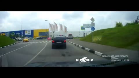 Trucker misjudges height of bridge