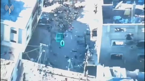 The IDF releases footage showing a Hamas operative armed with an RPG being