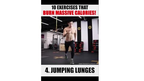 🏋‍♀ BEST 10 Home Exercises That Burn Massive Calories 🏋‍♀