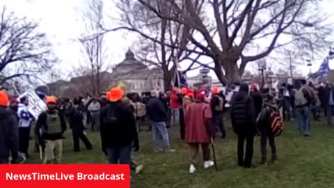 Trump Supporters Protest On Capitol Hill Washington DC #FightForTrump #MarchToSaveAmerica