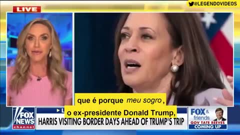 Kamala Harris found out that Trump was going to visit the border and ran off to visit first.