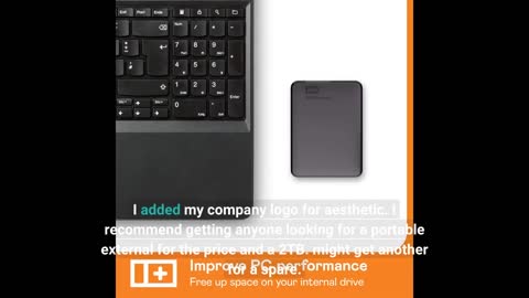 WD 2TB Elements Portable External Hard Drive HDD, USB 3.0, Compatible with PC, Mac, PS4 & Xbox