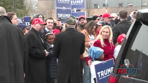 WATCH: President Donald J. Trump Visits Londonderry, NH Polling Location - 1/23/2024