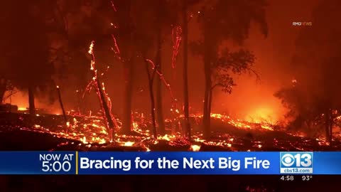 Cal Fire said defensible space saved several homes from Oak Fire