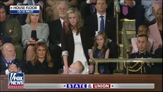 President Donald Trump Uses 2020 SOTU To Reunite Military Family