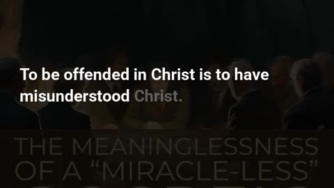 The Offense of Christ