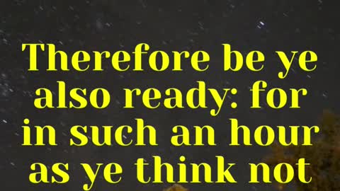 JESUS SAID... Who then is a faithful and wise servant, whom his lord hath made ruler