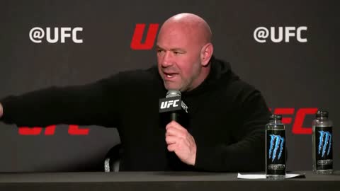 Dana White Schools Leftist Clown Reporter