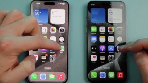 real iphone 15 pro max vs fake iphone