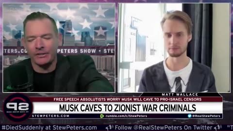 Stew Peters on The Elon MusK Visit and How Did Israel Get this Much Power to Silence Everyone !!!