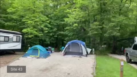 Indiana Turkey Run State Park Campground