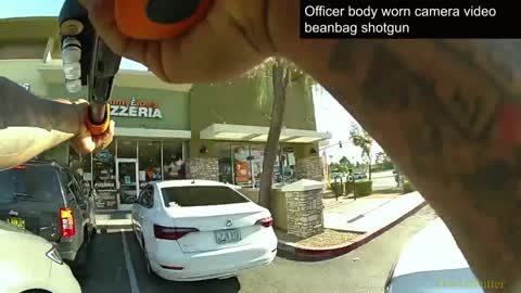 Body cam shows out of state wanted man for murder being shot by officers